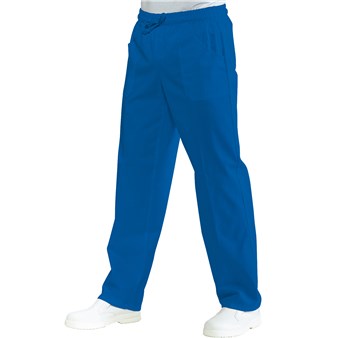Pantalone C/elastico Blu Cina