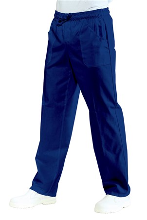 Pantalone C/elastico Blu