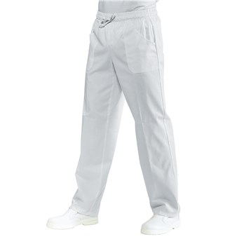 Pantalone C/elastico Superdry Bianco
