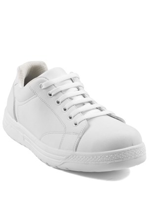 Sneaker Comfort Unisex Microfibra Bianco
