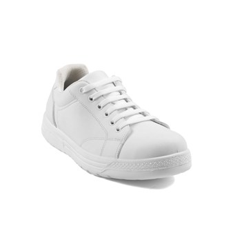 Sneaker Comfort Unisex Microfibra Bianco