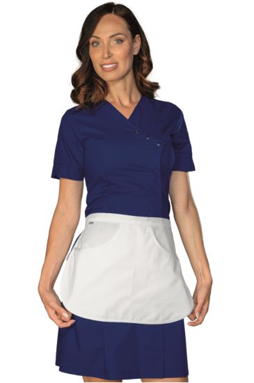 CAMICE MONASTIR CON GREMBIULINO BLU Blu Isacco