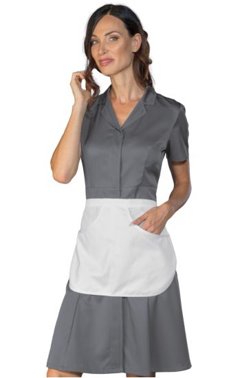 ABITINO MAYFLOWER CON GREMBIULINO M/M TECNOSTRETCH GRIGIO Grigio Isacco