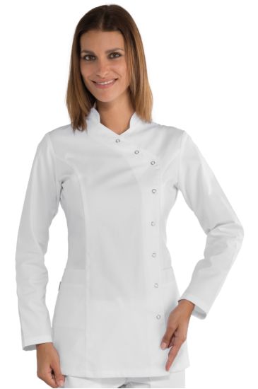 CASACCA NIZZA BOTTONI A PRESSIONE BIANCO Bianco Isacco