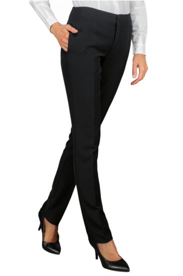 Capri woman trousers Black Isacco