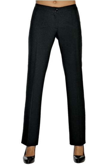 Trendy woman trousers Black Isacco