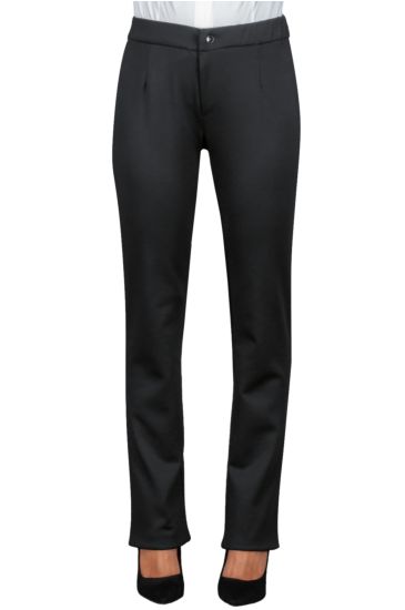 Jersey Milano Trendy trousers Black Isacco