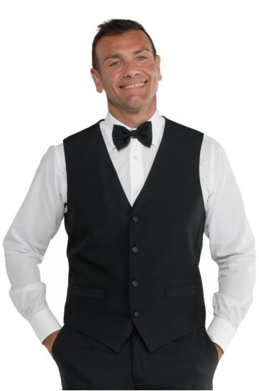 GILET UNISEX NERO 5XL Nero Isacco
