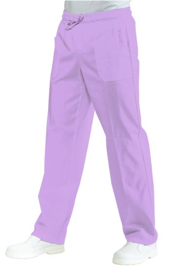 Trousers with elastic Lilac Isacco