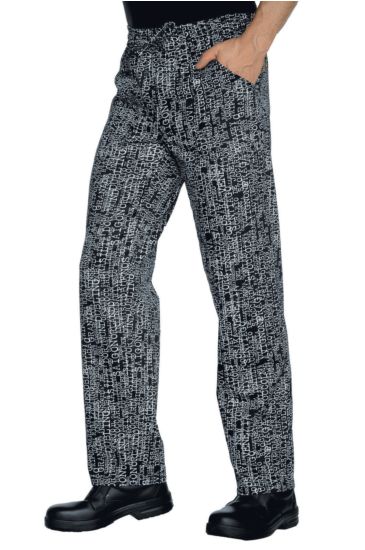 Trousers with elastic San Francisco Isacco