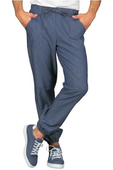 Pantagiaffa trousers with elastic Jeans Isacco