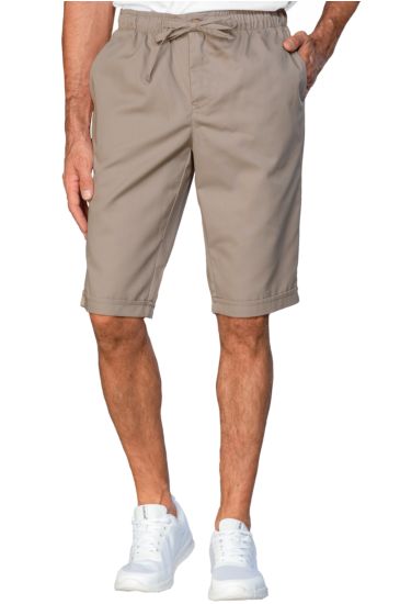 PANTALONCINO SLIM ZIP UNISEX TORTORA Tortora Isacco