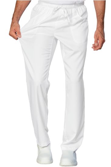 Trousers with elastic White Isacco