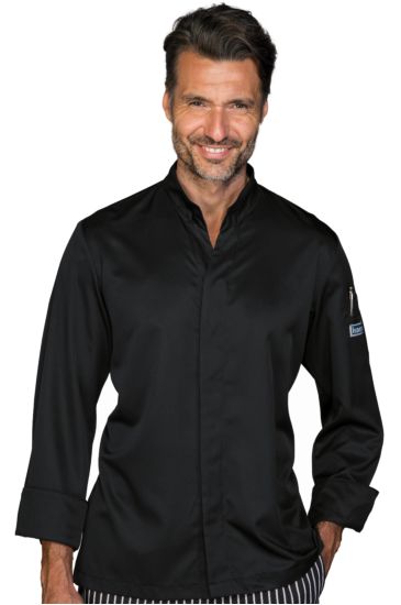 Sincler chef jacket Black Isacco