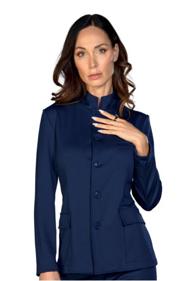 Miami man jacket in Milano Jersey Dark Blue Isacco