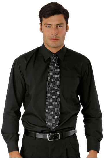 Unisex shirt Black Isacco