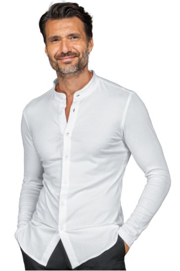 Portorico unisex jersey white shirt White Isacco