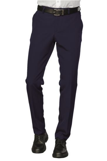 PANTALONE SEATTLE STRETCH LANA BLU Blu Isacco
