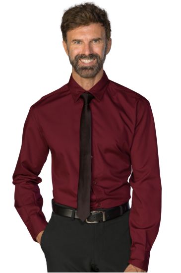 Nevada unisex shirt Bordeaux Isacco