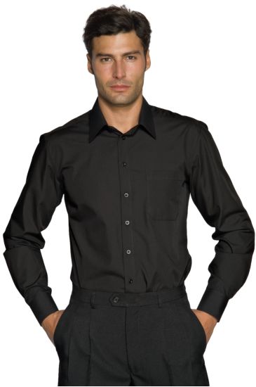 Nevada unisex shirt Black Isacco