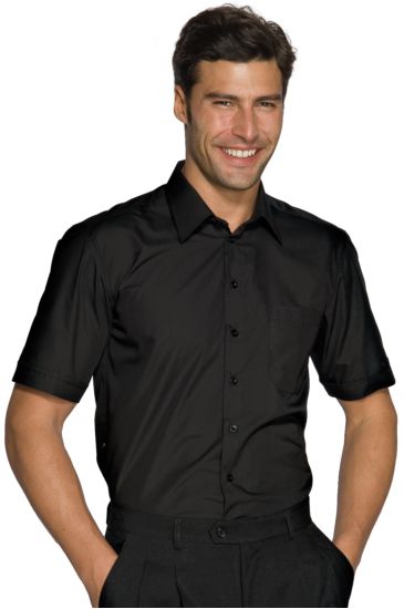 Nevada unisex shirt Black Isacco