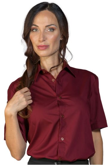 Nevada unisex shirt Bordeaux Isacco