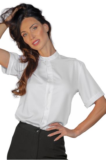 Detroit unisex stretch shirt White Isacco