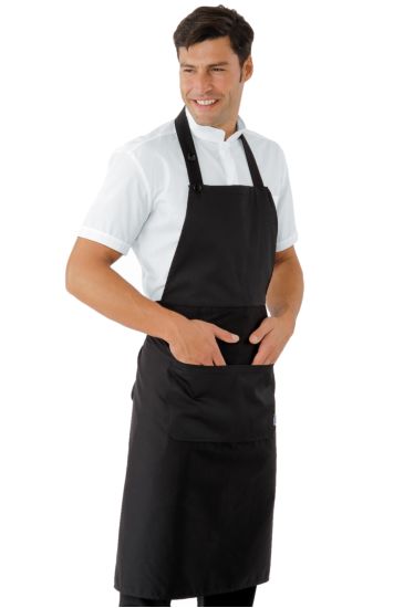 Dayton apron cm 95x95 Black Isacco