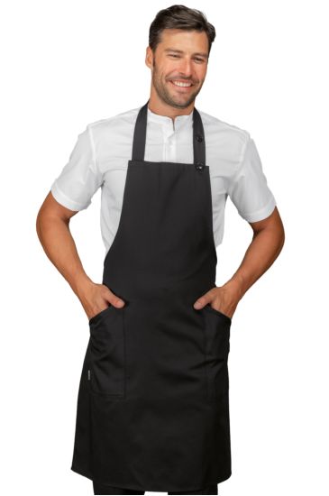 Champagne apron Black Isacco
