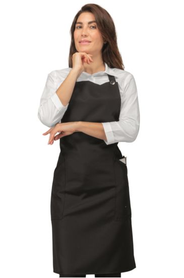 Champagne apron Black Isacco