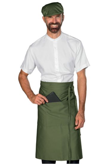 ELDORADO MILITARY TABLET APRON Green Army Isacco