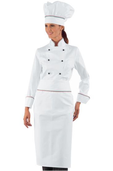 Rondin apron cm 95x70 White+italy Isacco