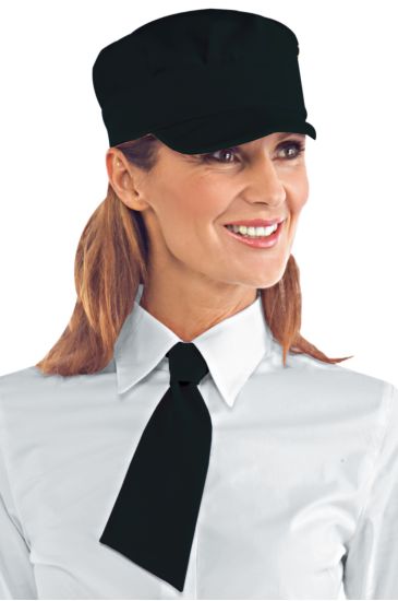 Little tie Black Isacco