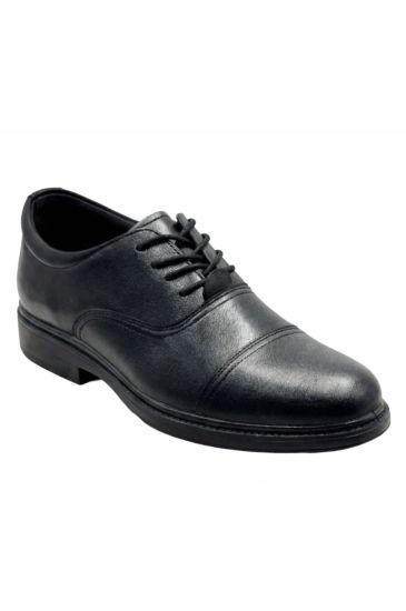 Manager shoes with strings Black Isacco